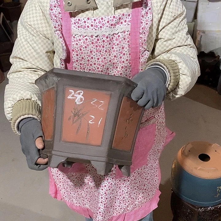 紫砂花盆紫砂花盆