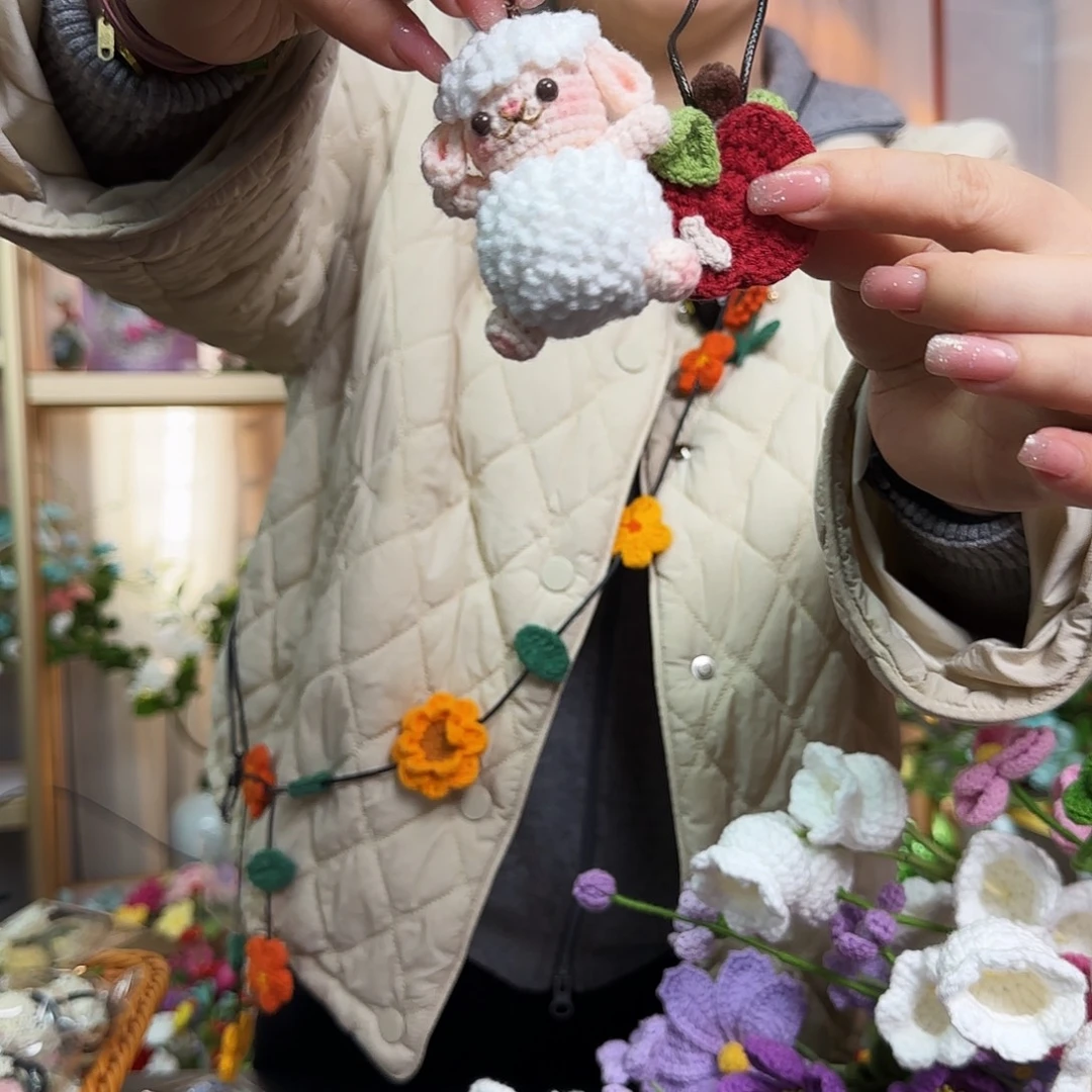 手工钩织设计挂件