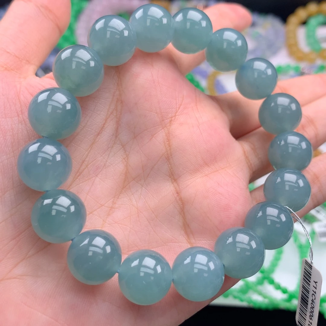 翡翠未镶嵌毛衣链