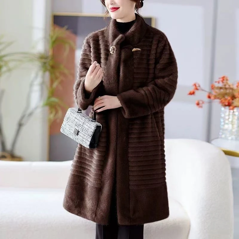 【桃姐宠粉】DJ786秋冬季气质百搭呢子大衣毛呢外套女