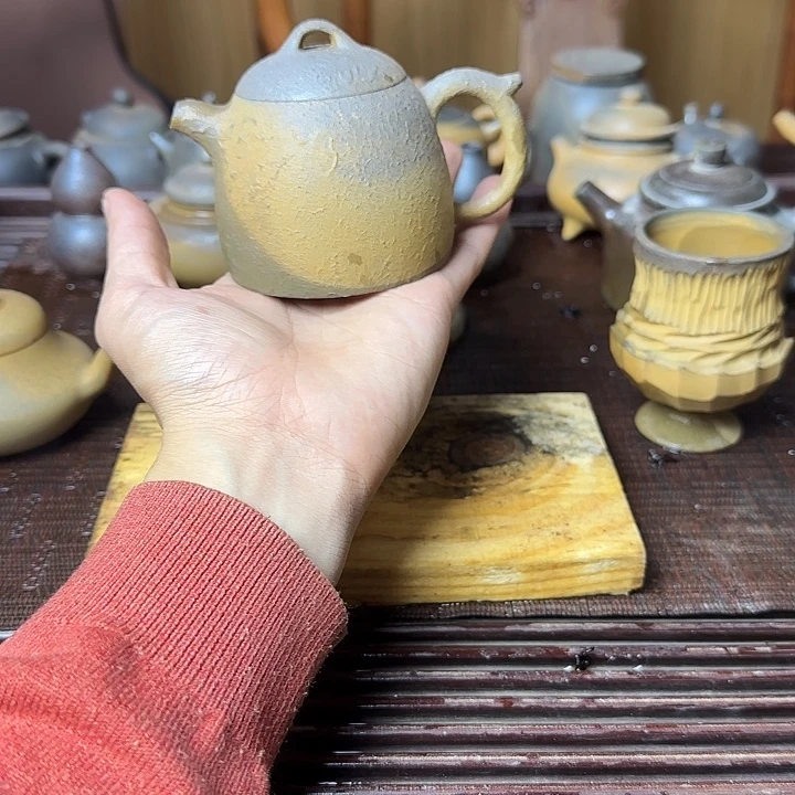 茶壶紫砂坭兴陶柴烧