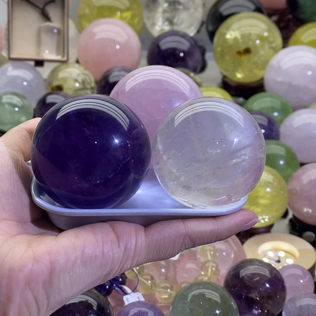 未镶嵌珠宝半成品水晶零****E3