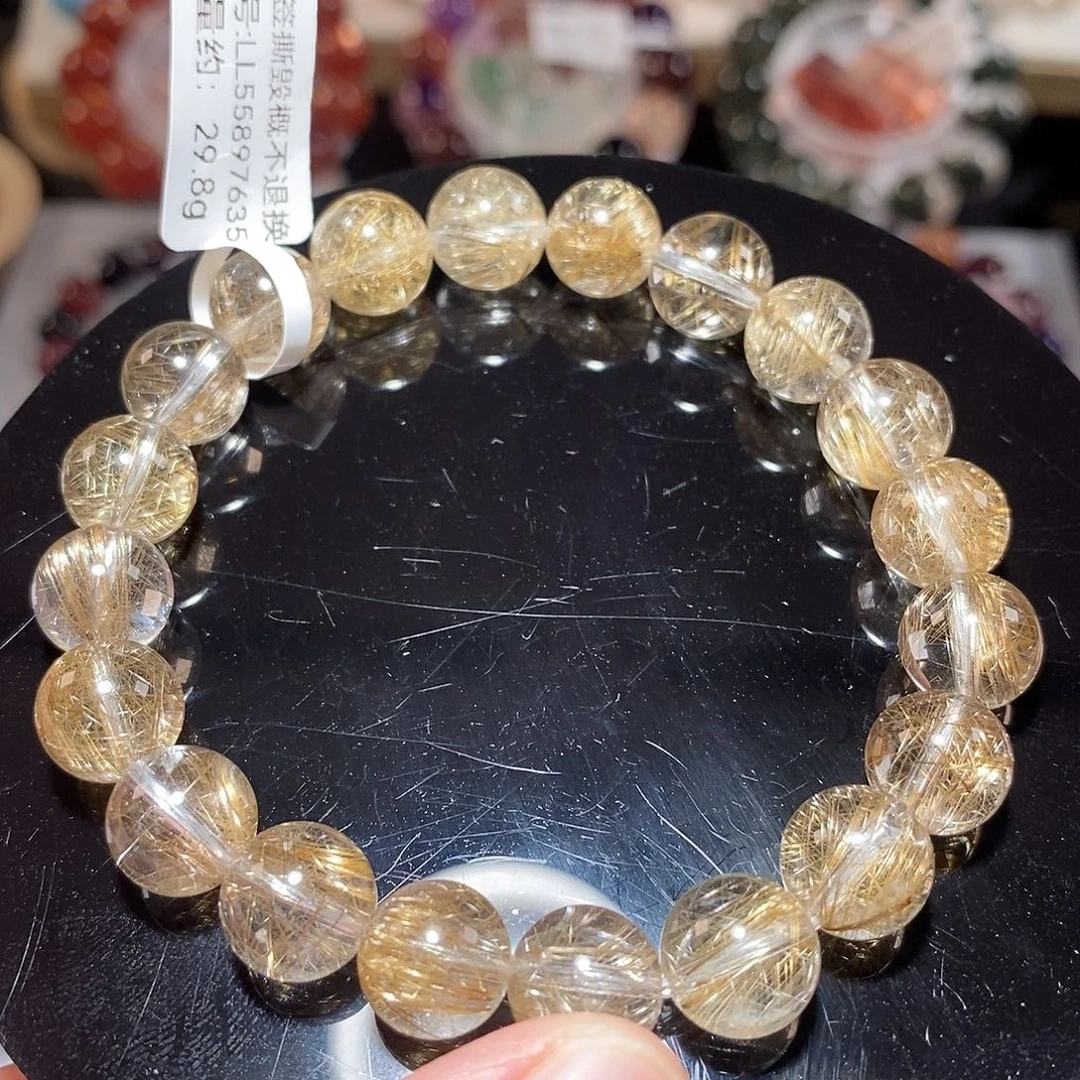 水晶手链未镶嵌F银发晶10