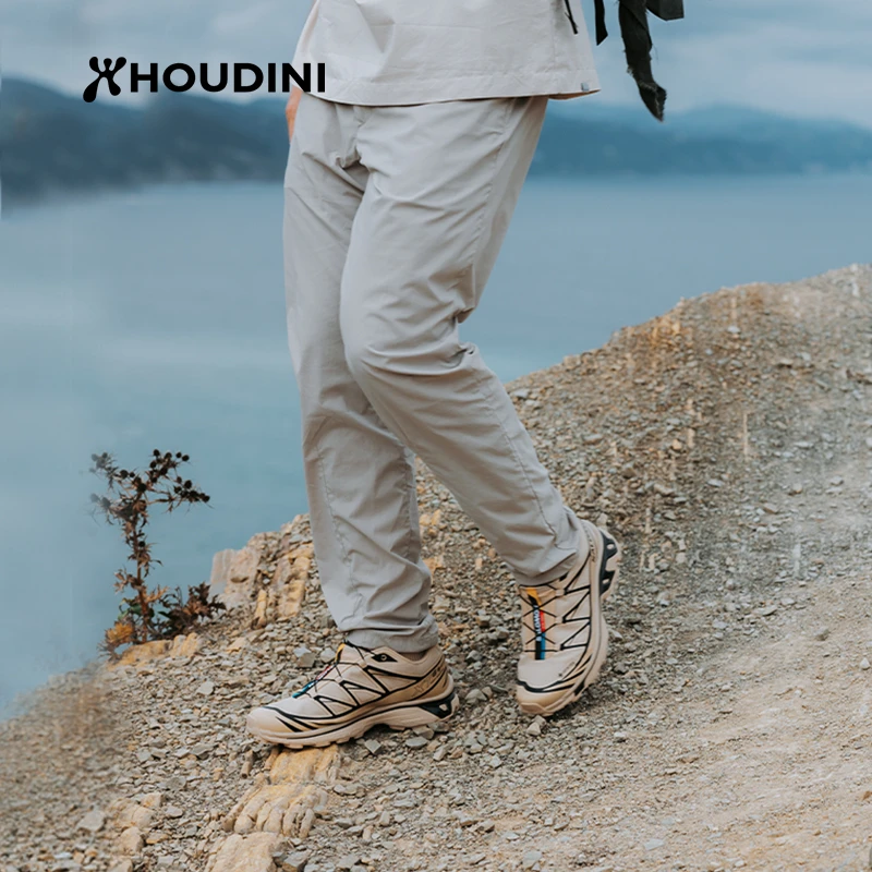 HOUDINI/胡丁尼 Wadi 瓦迪长裤 轻薄透气 简约防晒长裤 男