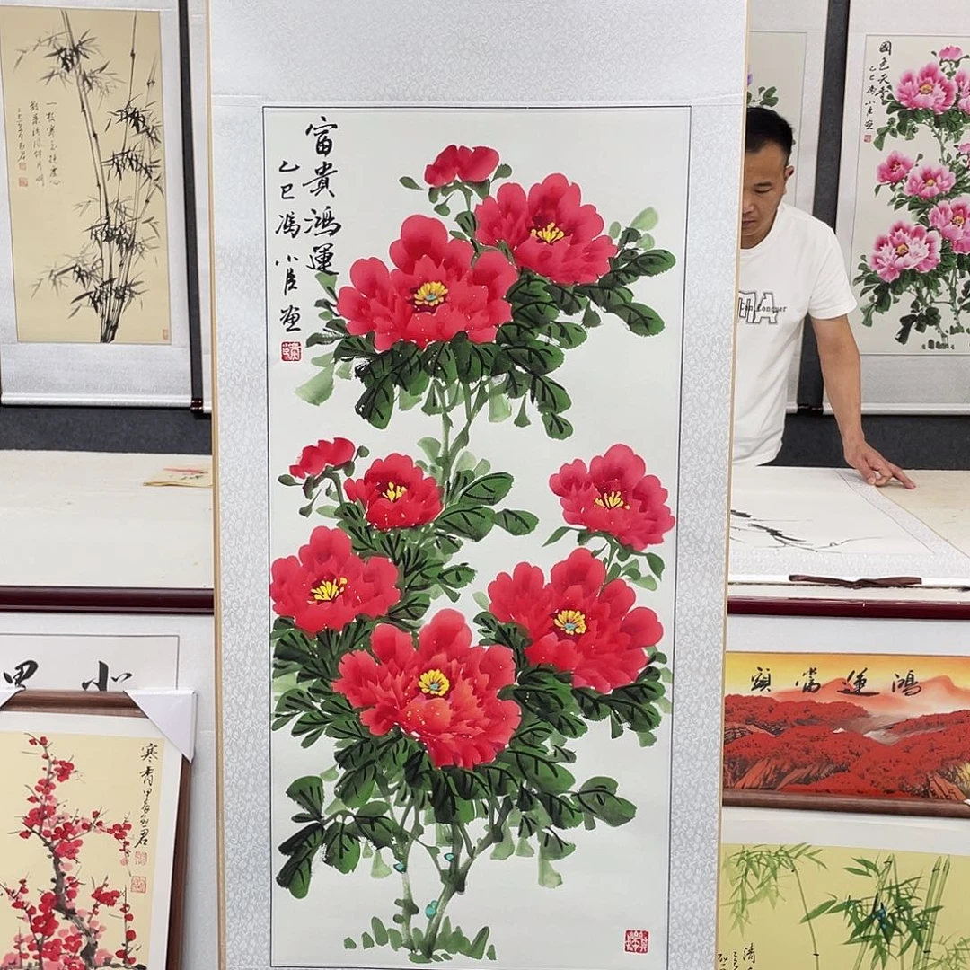 国画手绘作品手绘作品