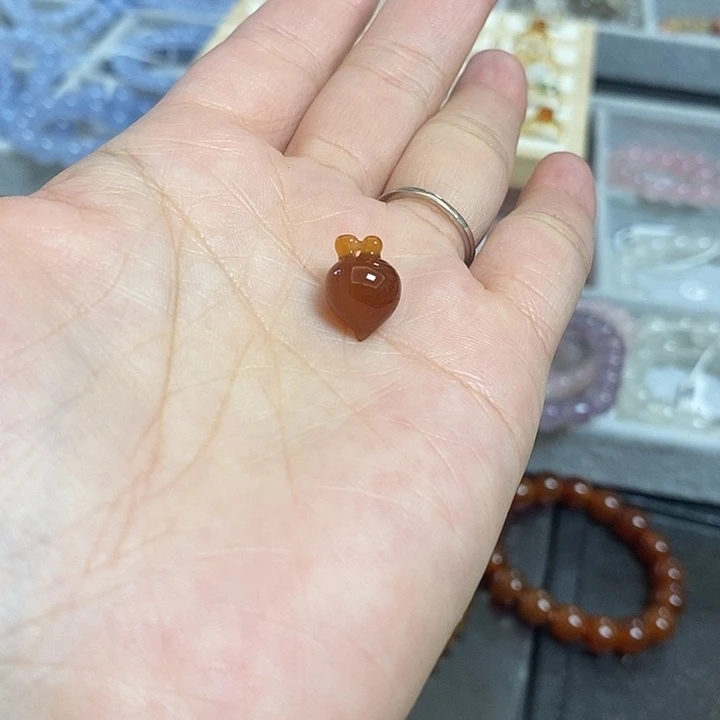 玛瑙/玉髓珠宝半成品未镶嵌多*笑
