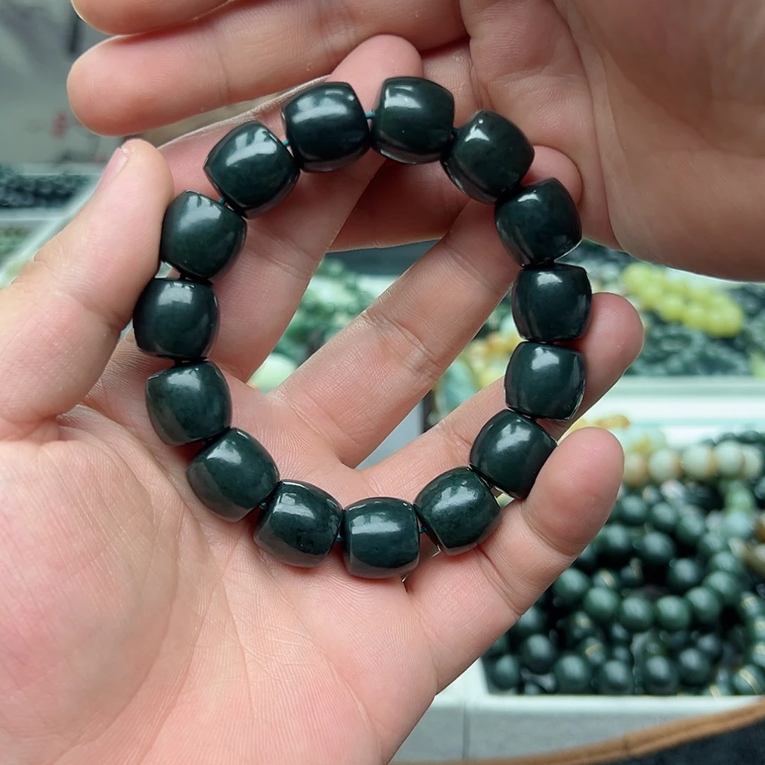 和田玉手链未镶嵌燃****哥