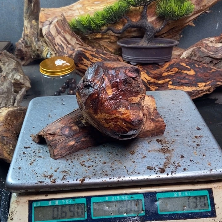 黄花梨/降香黄檀木*石