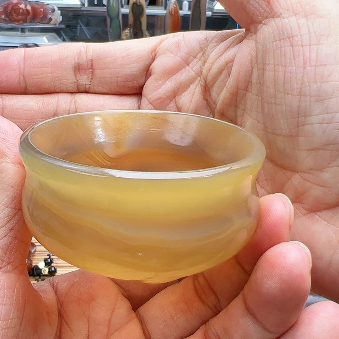 未镶嵌玛瑙/玉髓珠宝半成品