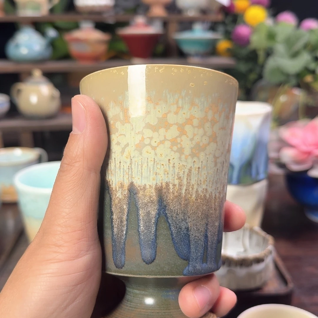 手工陶瓷主人杯杯70