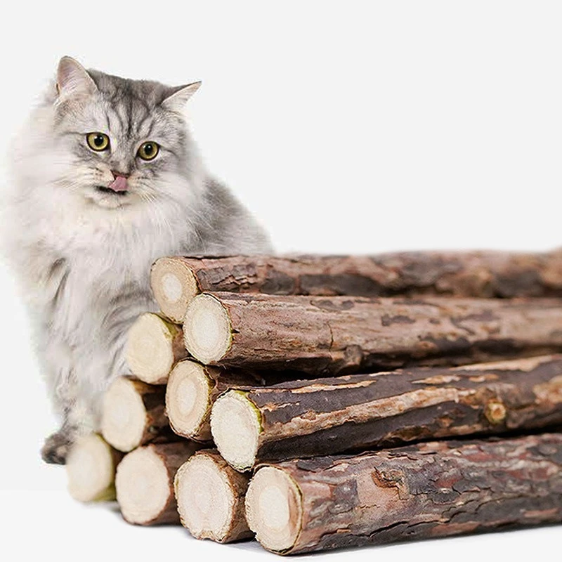 猫咬棒宠物磨牙洁齿去牙垢祛口气猫薄荷零食玩具