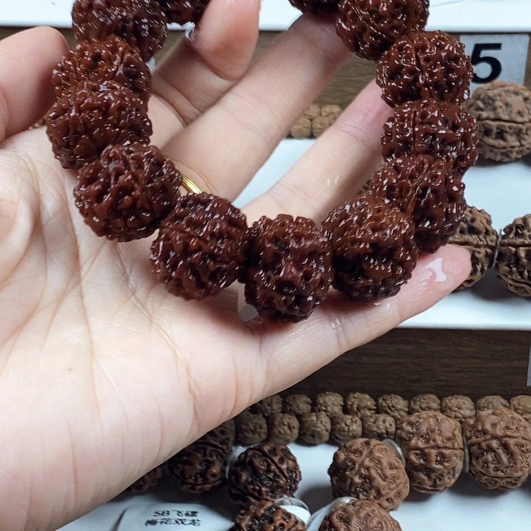 金刚菩提手串原生态5瓣梅花