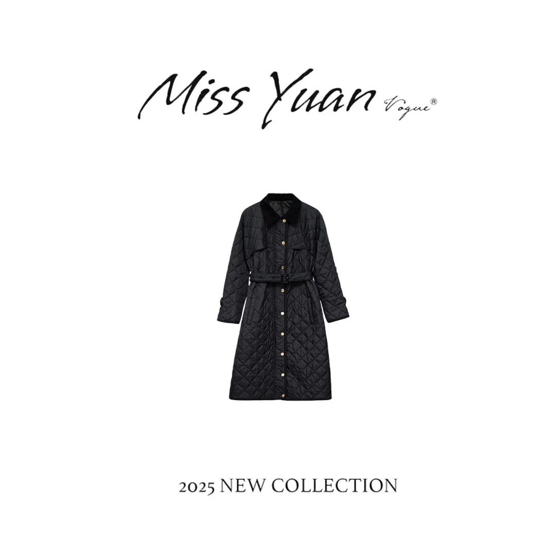 M.Y. 媛总 冬季时尚保暖中长款外套休闲女 1MY5015Q