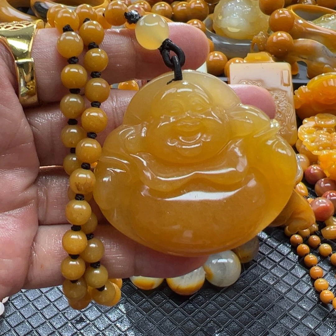 石英质玉未镶嵌颈饰