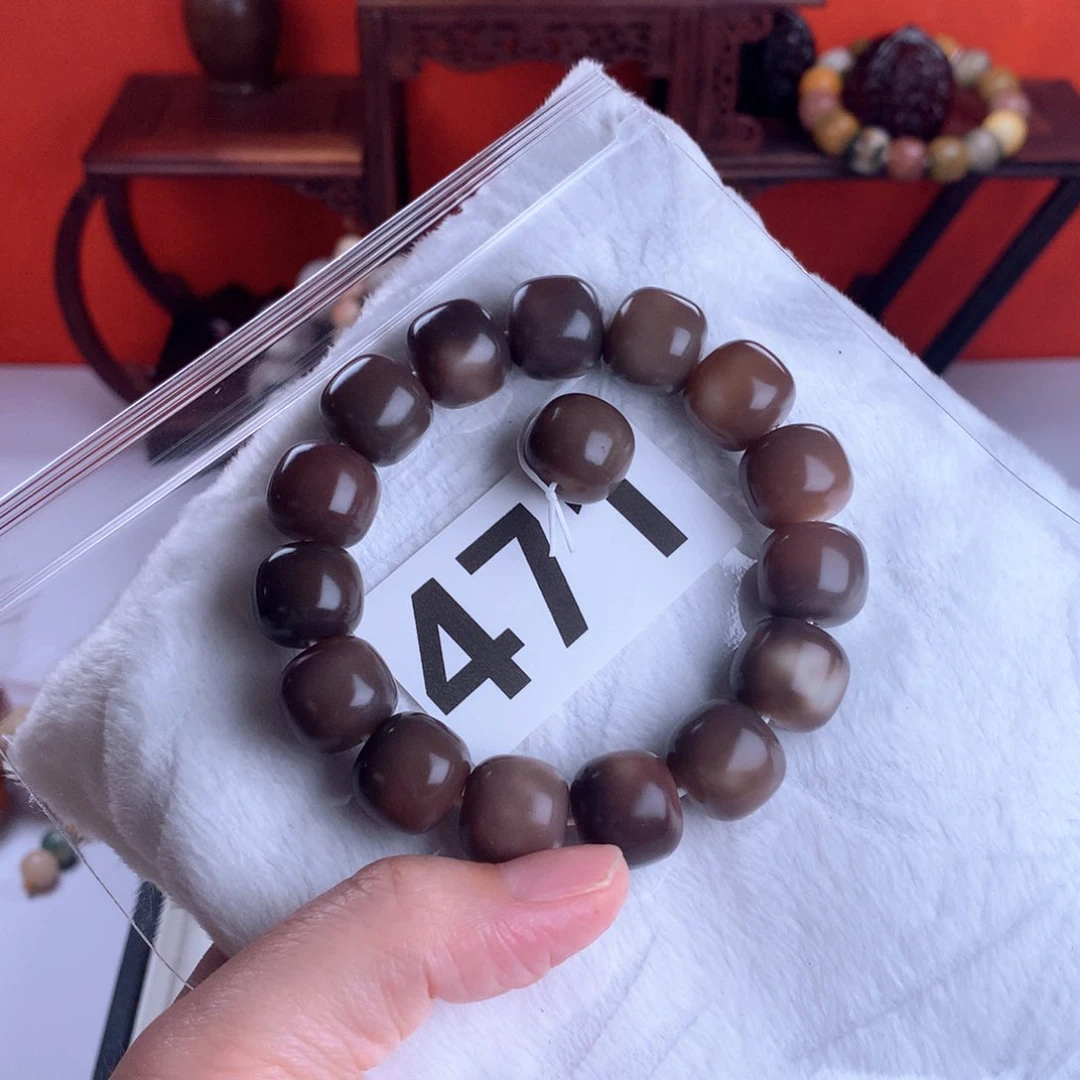 菩提根/象牙果吊坠焦***朵