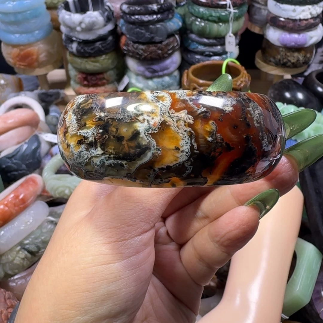 珐琅非金属74，60，水草