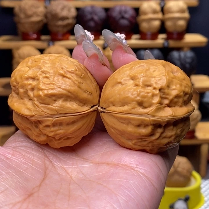 文玩核桃把件玄武金蟾18号41尺