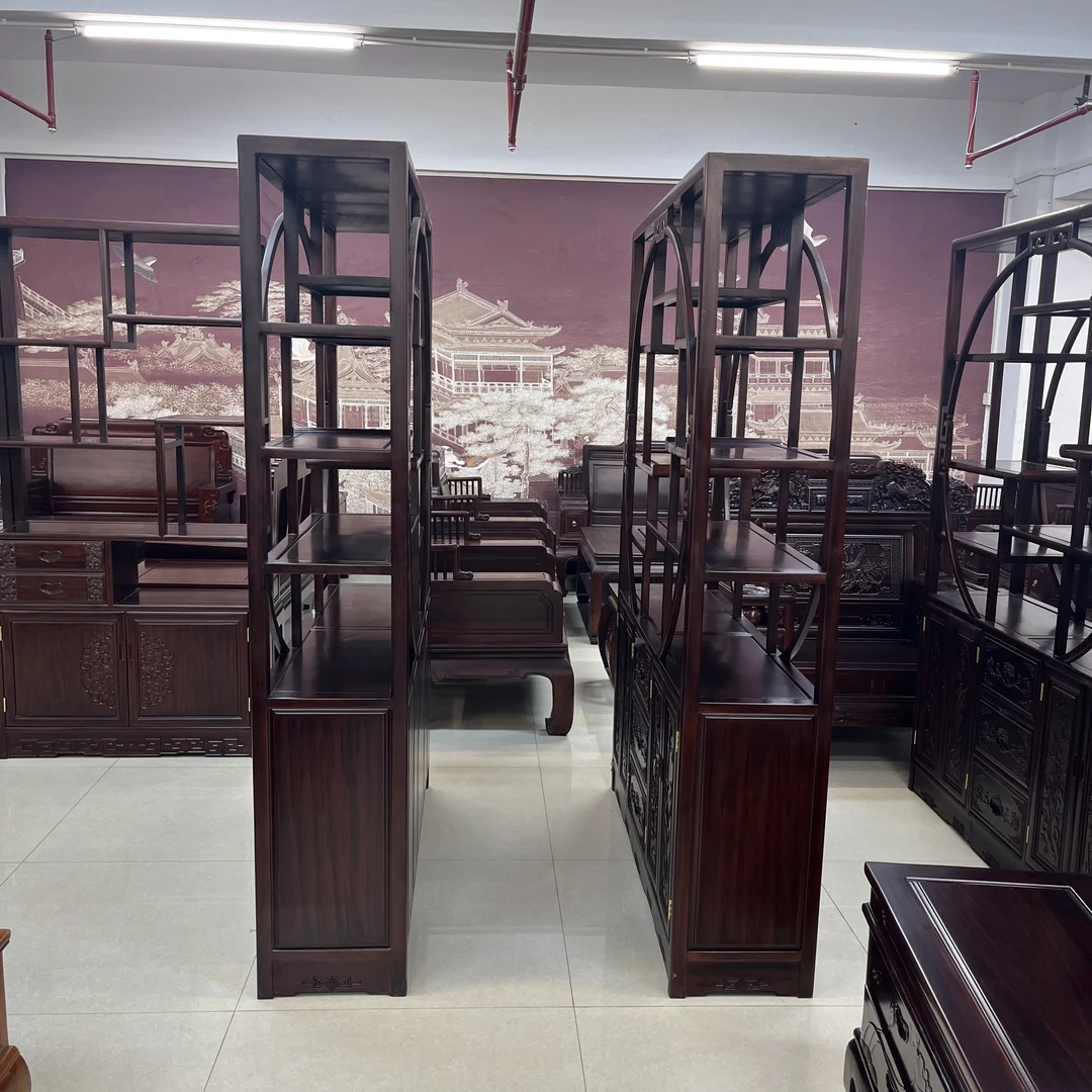 东非酸枝-五福博古架