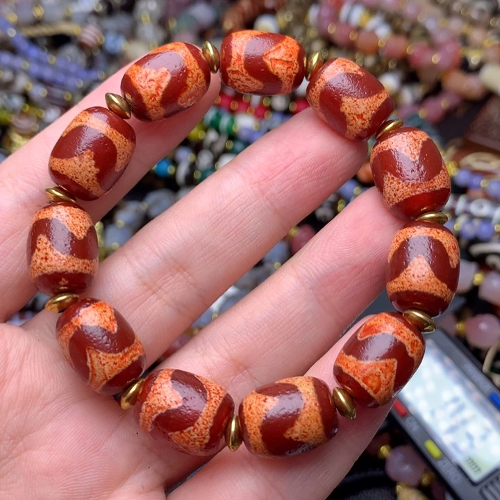 玛瑙/玉髓未镶嵌手链