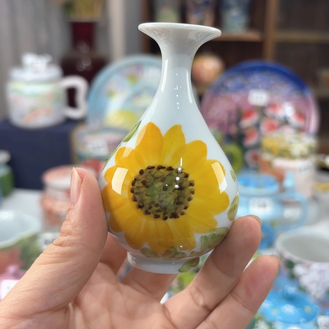 景德镇手绘高温釉下彩陶瓷茶具