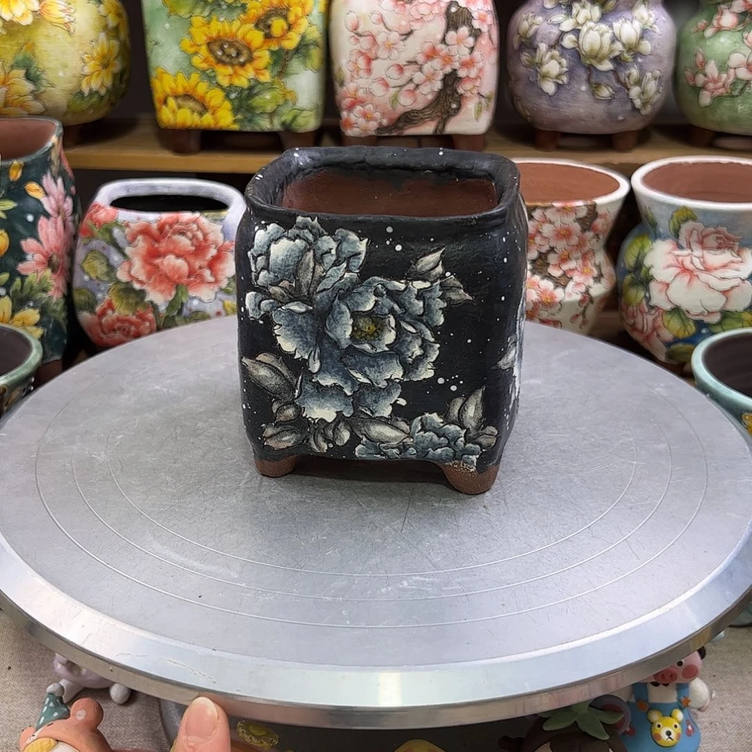 景德镇炫彩手绘口9