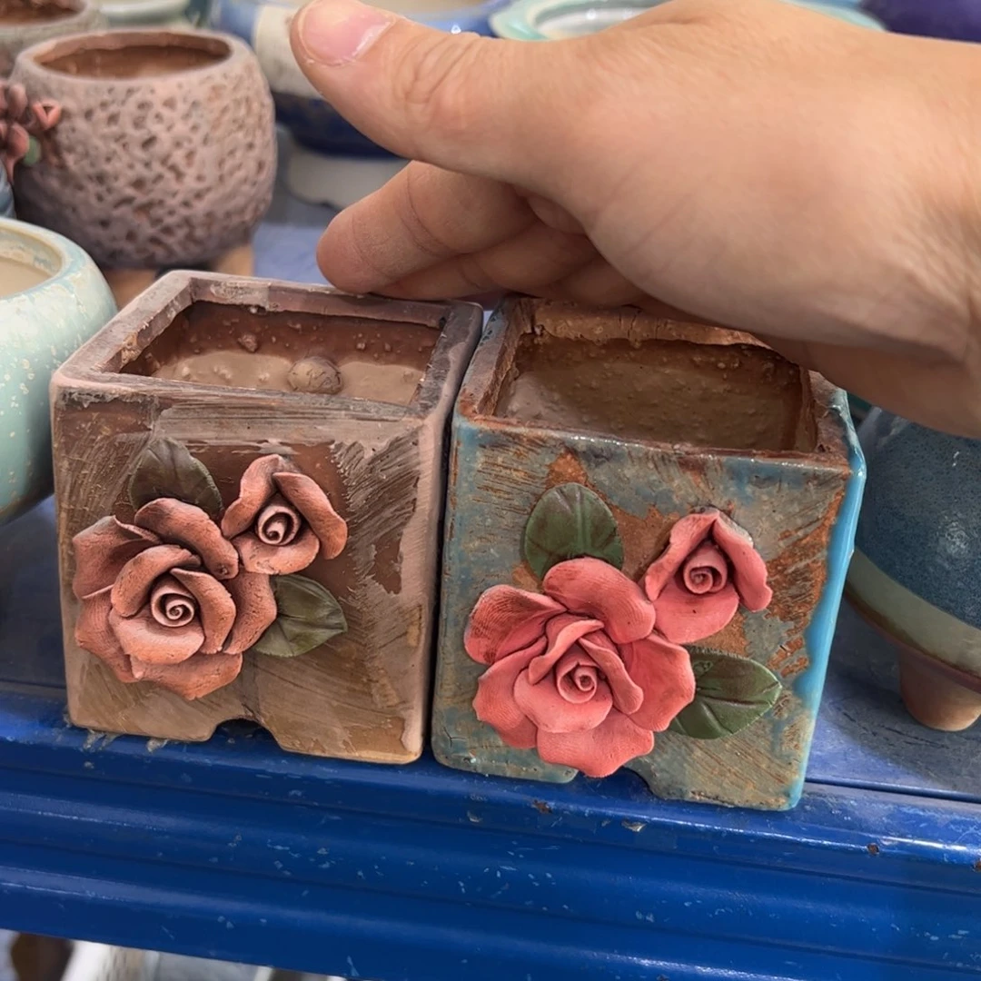 陶瓷陶瓷多肉花盆@@72