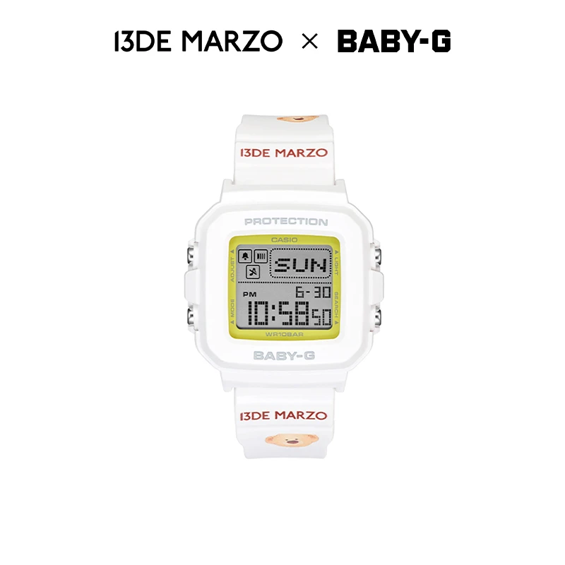 13DE MARZO 25春夏新款BABY-G联名多功能电子手表套装礼盒