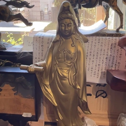 蜜安罐瓷香炉锡茶则