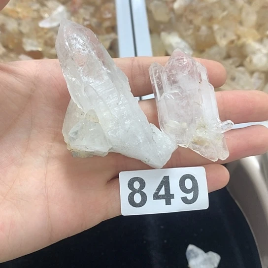 比***王水晶珠宝半成品未镶嵌喜马缝合123克