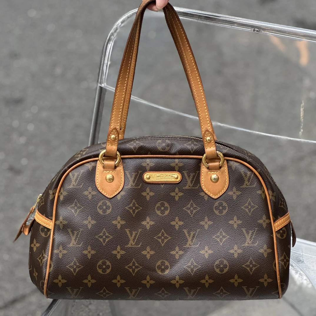 95新 LouisVuitton/路易威登 老花小号保龄球 经典百搭