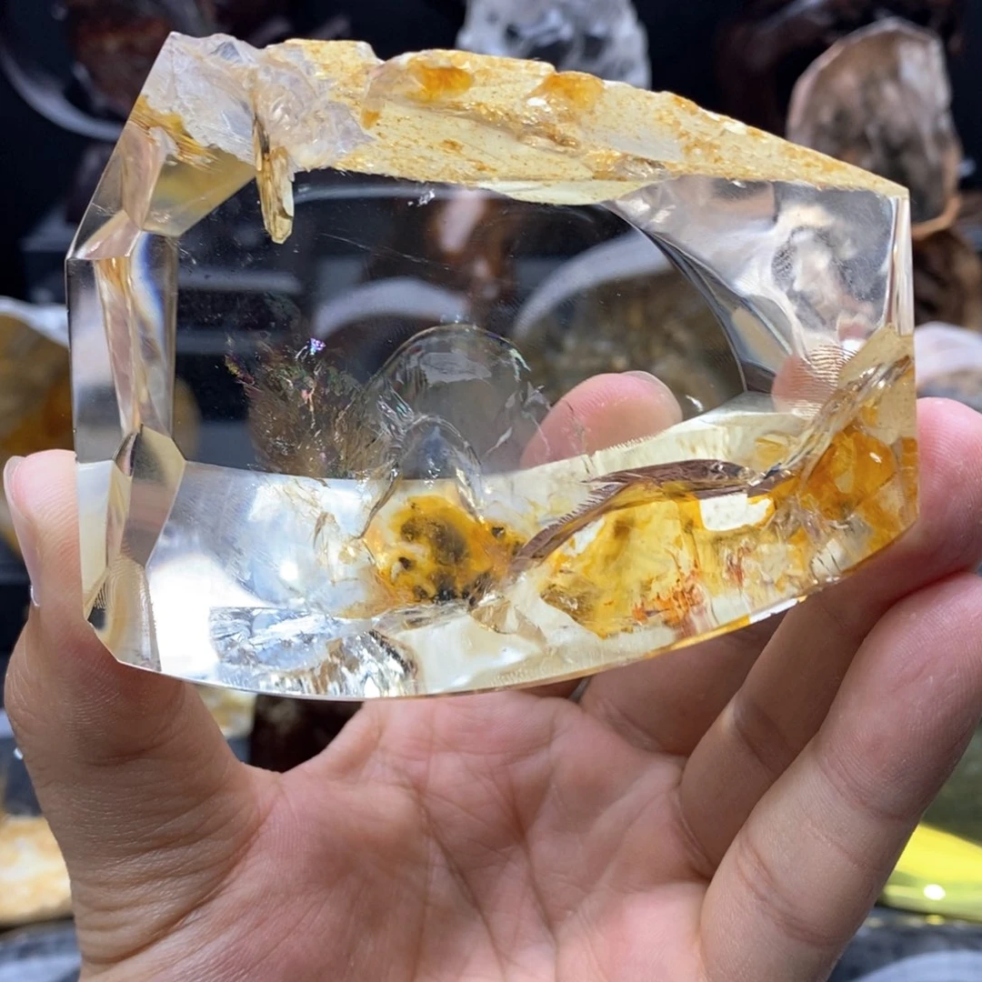 水晶未镶嵌水晶+****e水晶