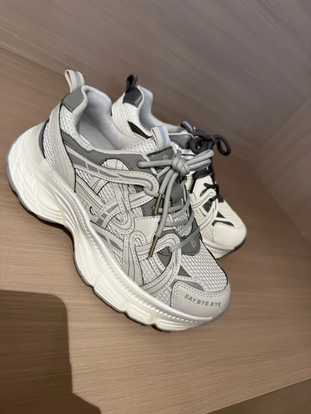 春款厚底老爹鞋增高显脚小时尚运动休闲鞋B78