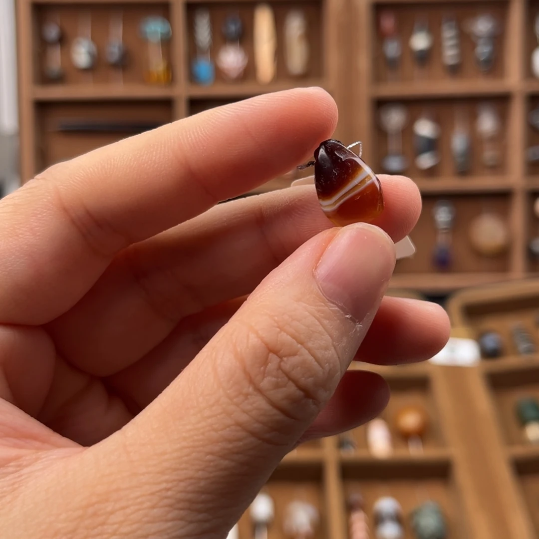 玛瑙/玉髓未镶嵌吊坠(不含链)