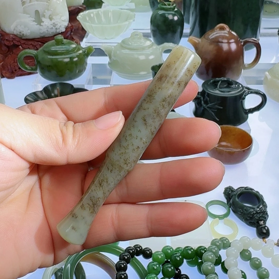 和田玉（糖玉）挂件未镶嵌