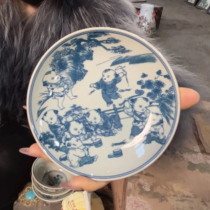 陶其他景德镇高温瓷碟子