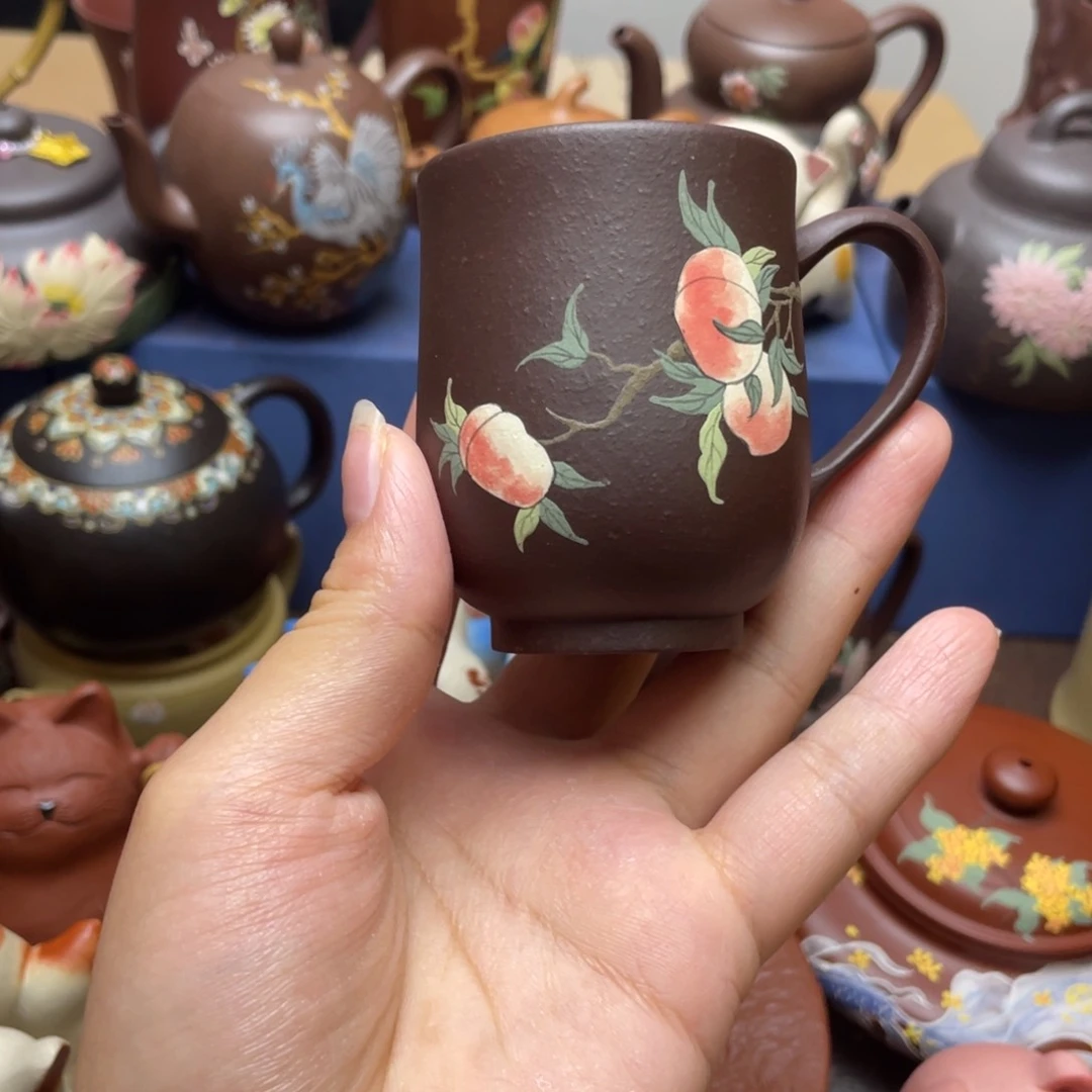 茶杯紫砂紫砂主人杯100c c