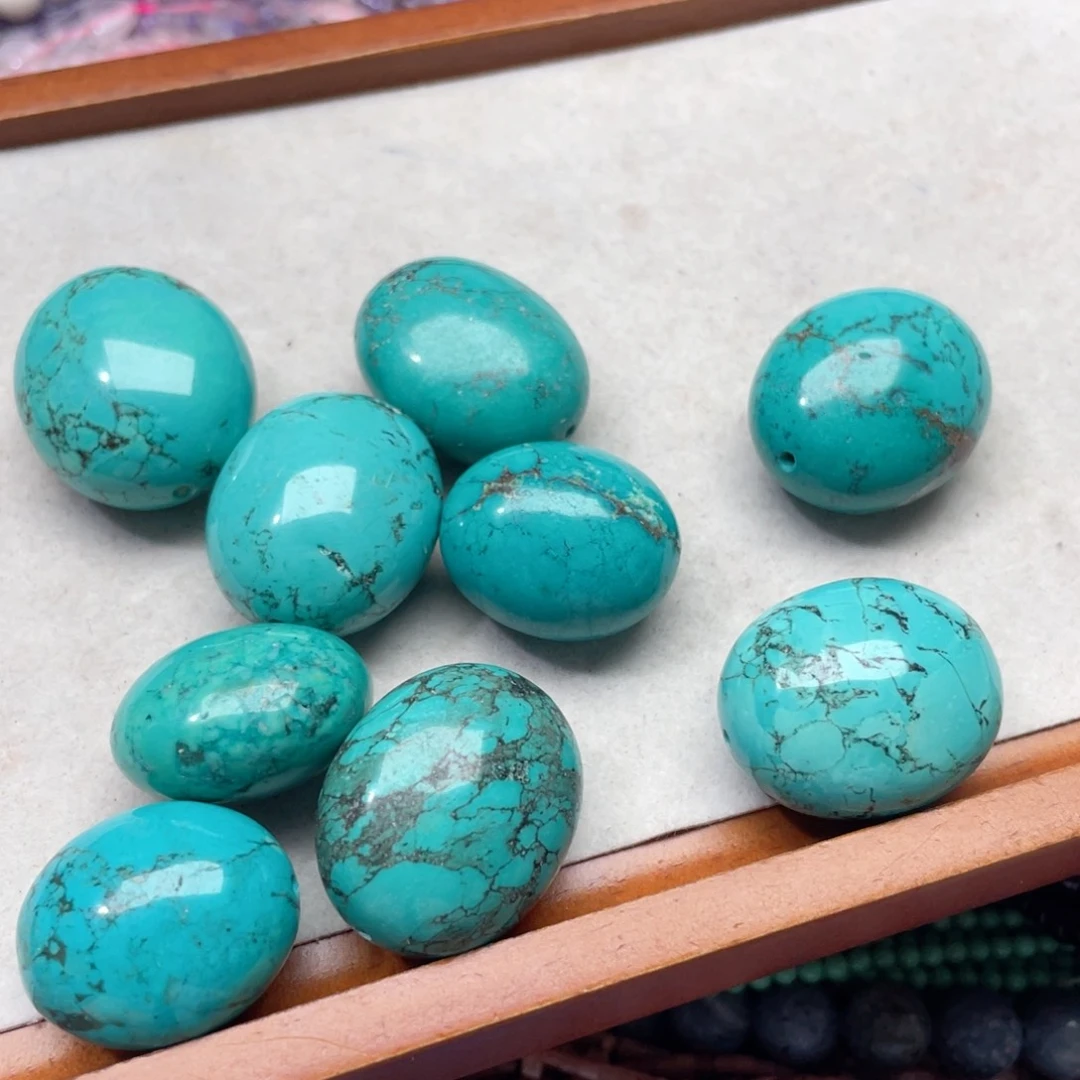 玛瑙/玉髓合金珠宝半成品一个22-26mm松石