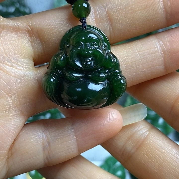 吊坠(不含链)未镶嵌和田玉（碧玉）27