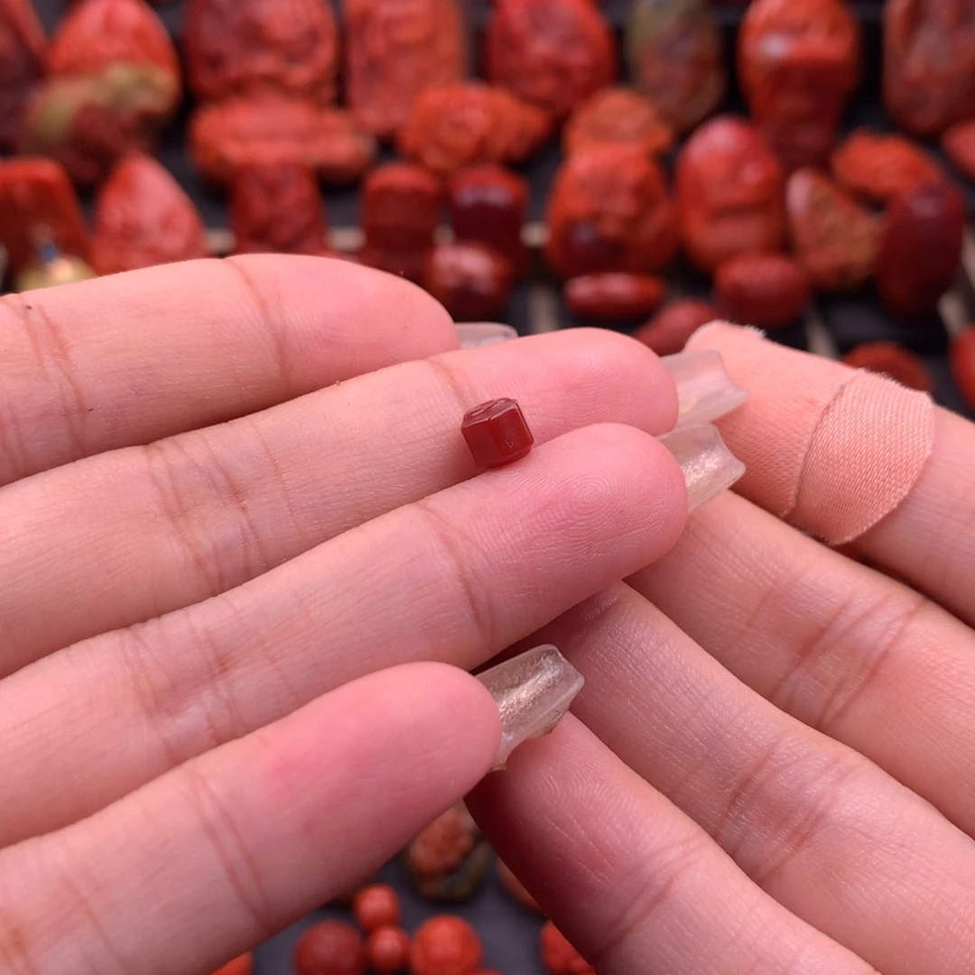 南红玛瑙南红川料线束5.2mm未镶嵌