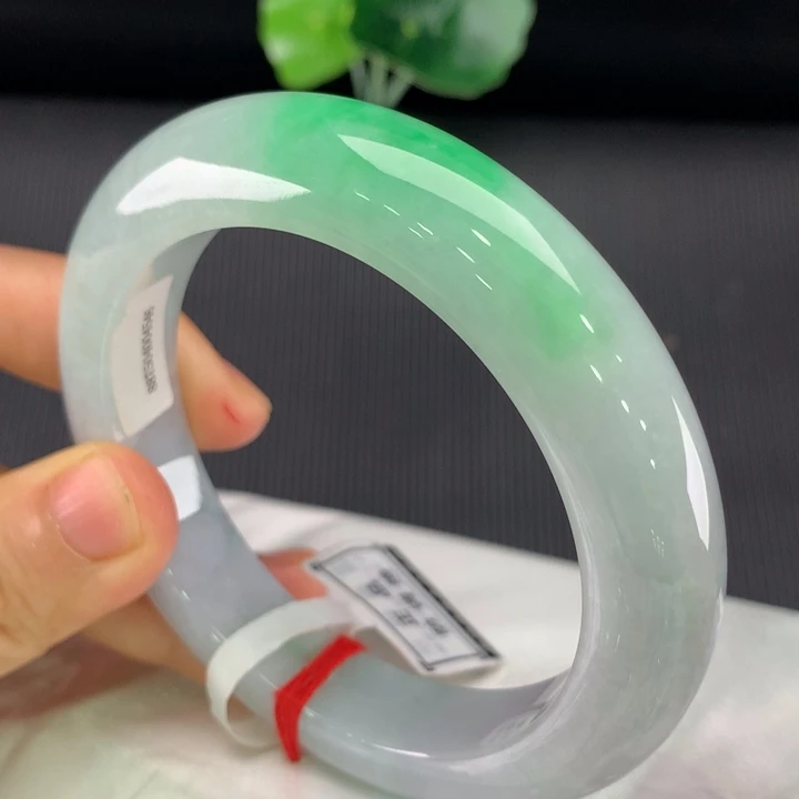 未镶嵌手镯翡翠正圈58
