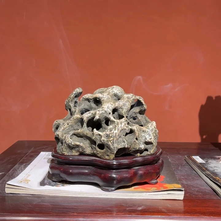 羽*玉化太湖石点香石
