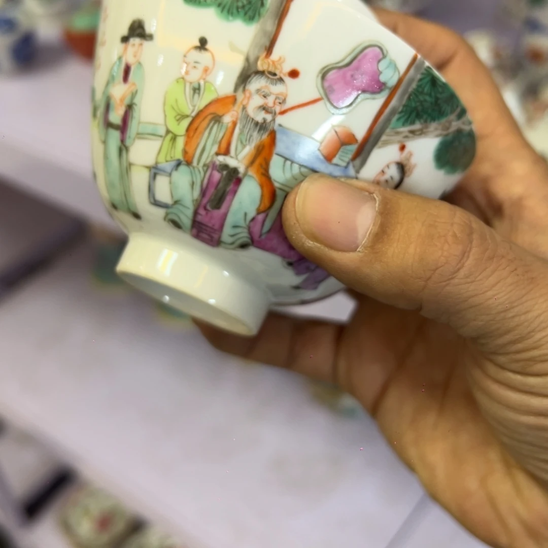 年***余瓷片瓷器摆件、茶室雅器