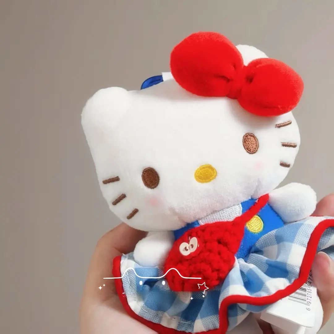 新款出游HelloKitty毛绒公仔包包挂件可爱玩偶钥匙扣创意礼物简约