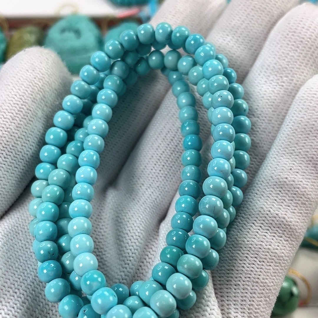 绿松石未镶嵌车挂