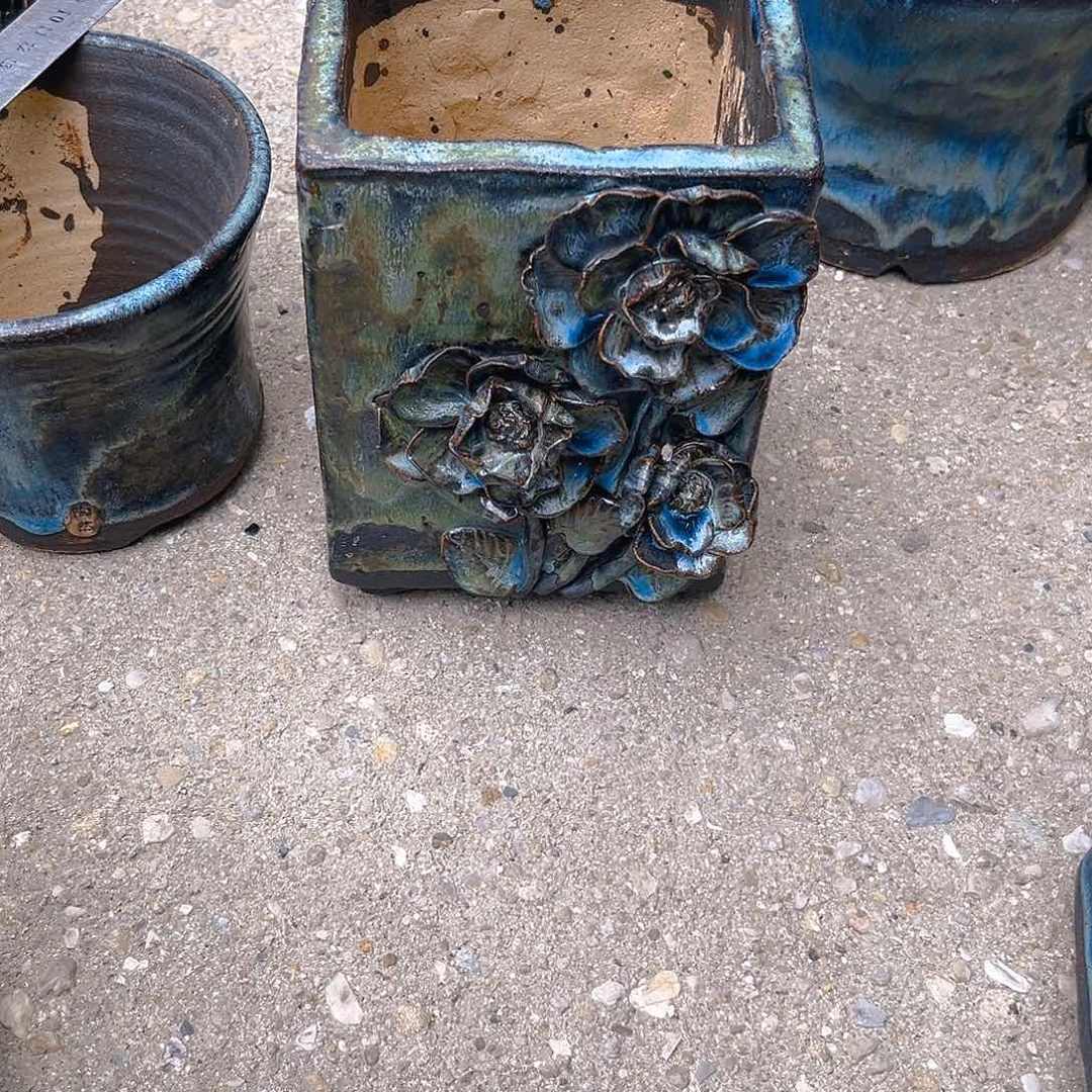 H***姐微瑕15 号陶然花器手工花盆