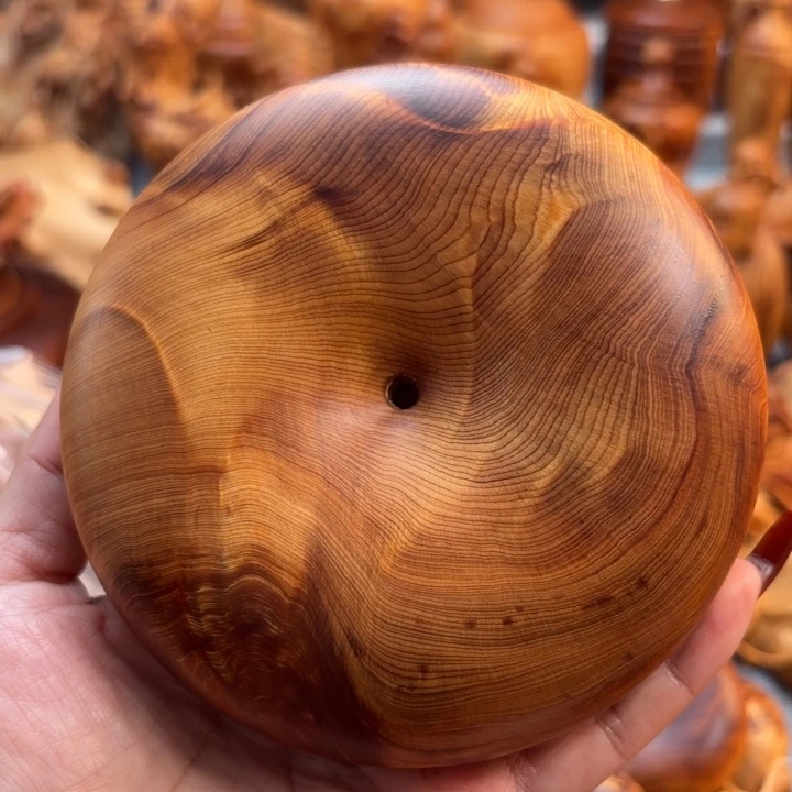 柏木（崖柏）风太行崖柏手把件