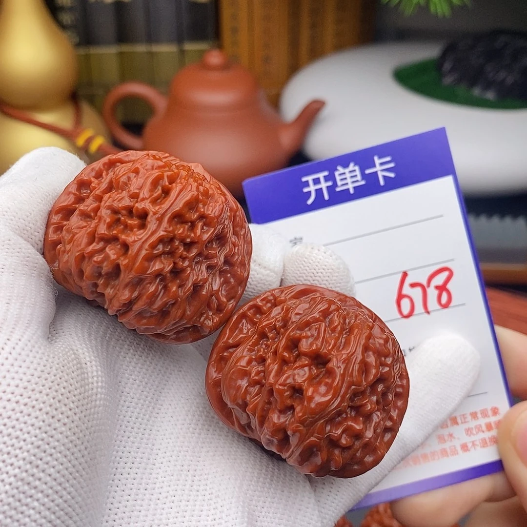 文玩核桃把件42楼王678