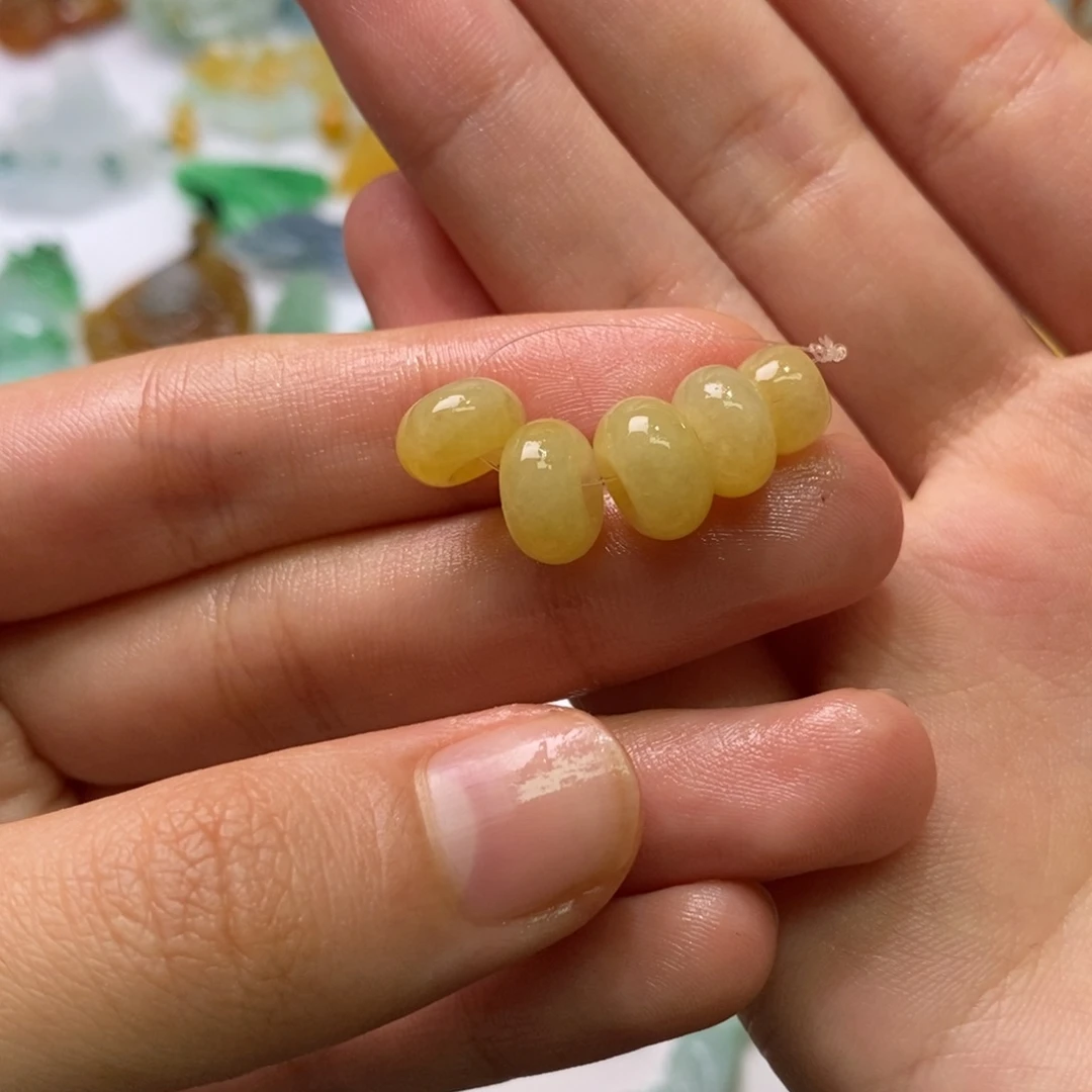 定制翡翠未镶嵌一套