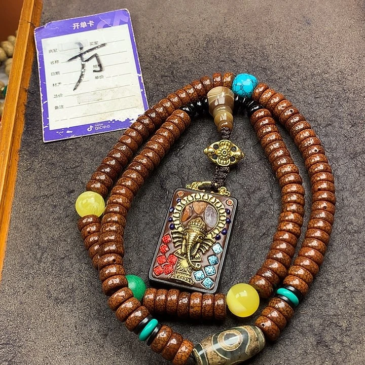 星月菩提吊坠脖挂