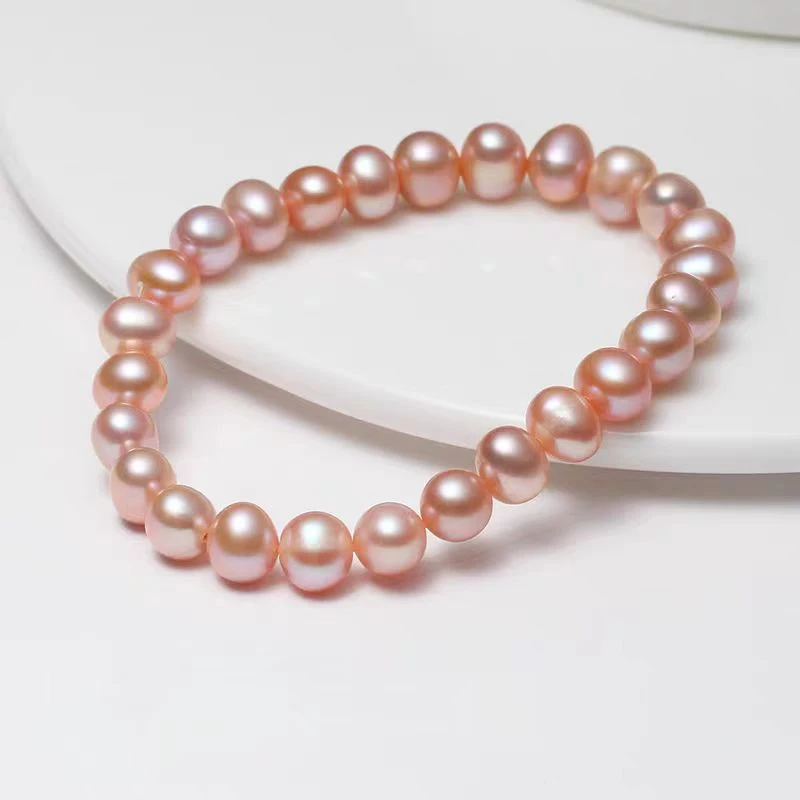 【小葡萄】5-6mm淡水珍珠百搭手链气质手串DSL00549